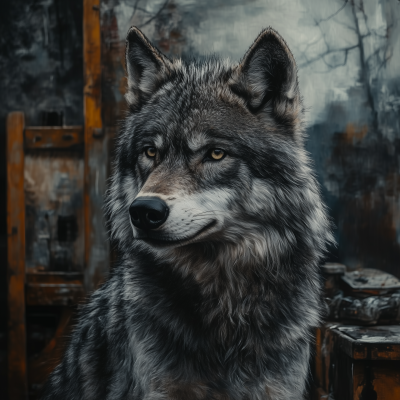 Wolf Portrait