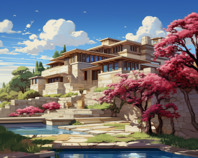Hollyhock House Animation