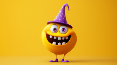 Cheerful Animated Character