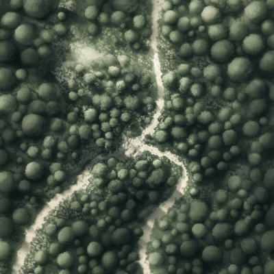 Forest Map Sketch