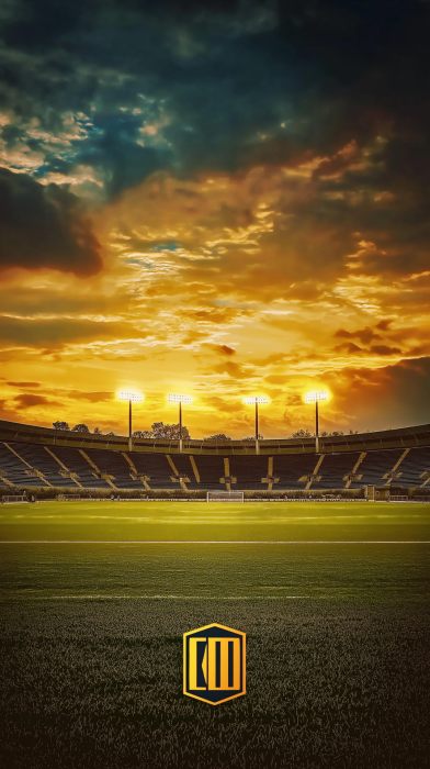 Sunset at the Football Stadium