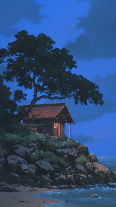 Thunderstorm at the Beach
