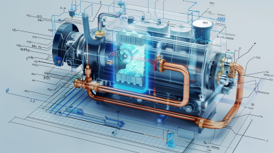 Diesel Engine Cutaway Illustration