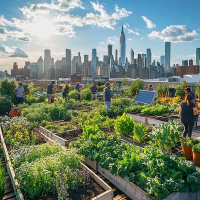 Urban Rooftop Farming