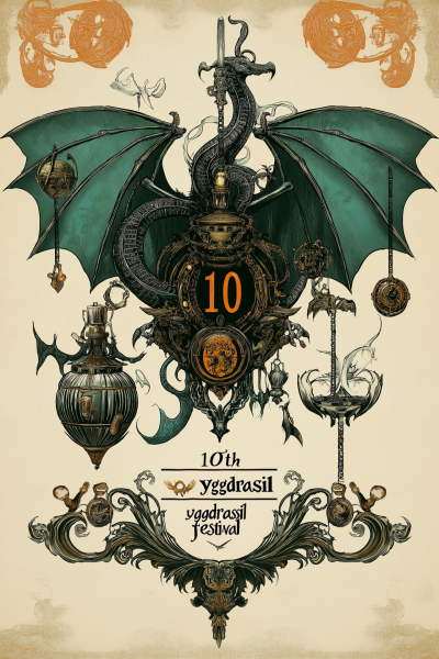 10th Yggdrasil Festival Poster