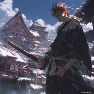 Male Shinigami in Feudal Japan