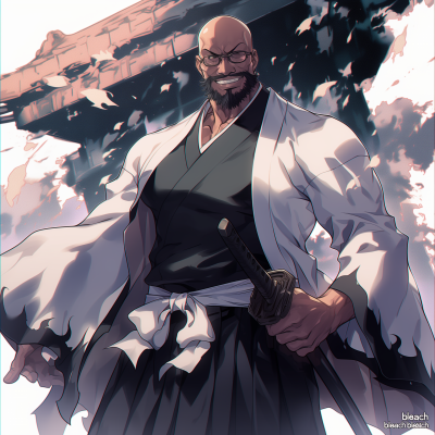 Shinigami Captain in Feudal Japan