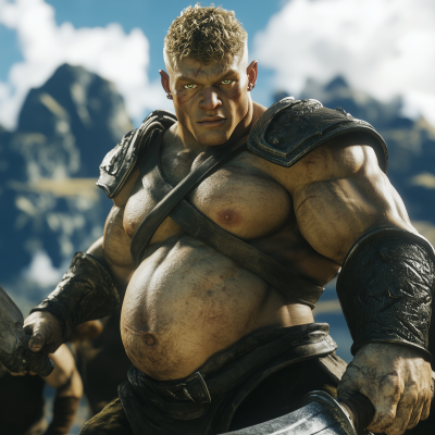 Epic Battle of the Half Orc