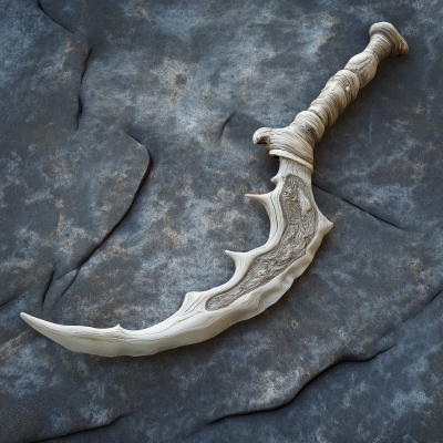 Elven Caribou Antler Weapon