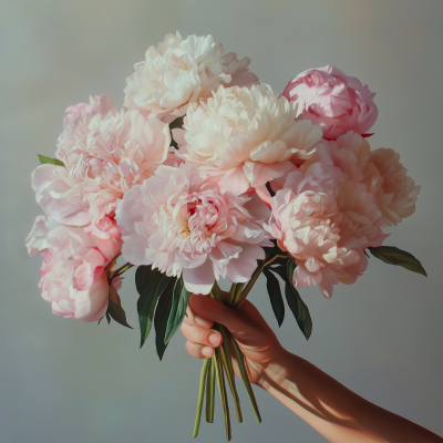 Delicate Peonies