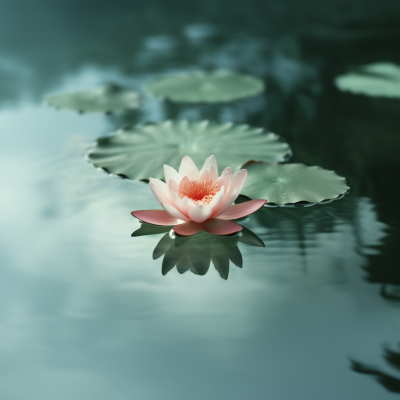 Lotus Blossom in Serenity