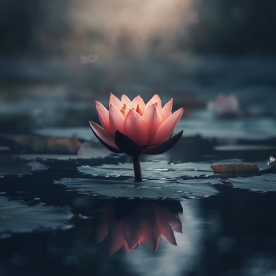 Pink Lotus Flower