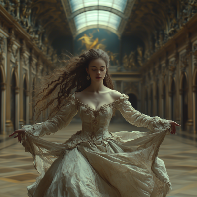 Dancing Queen at the Louvre