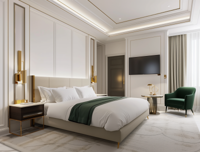 Modern Classic Hotel Room