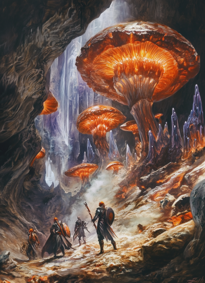Adventurers in the Crystal Cave