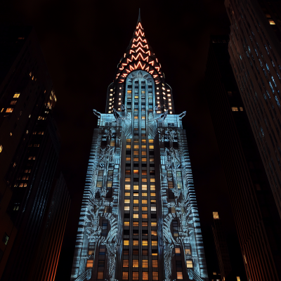 Chrysler Building at Night