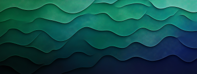Elegant Blue and Green Patterns