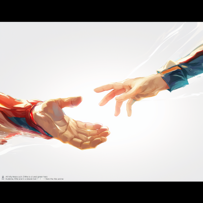 Hands Reaching Out