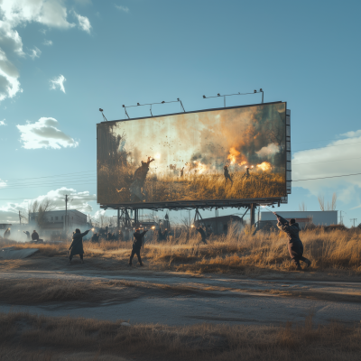 Magical Billboard Encounter