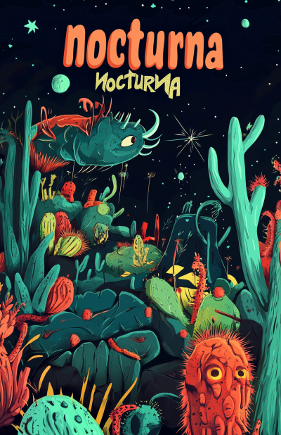 Locura Nocturna Rave Poster