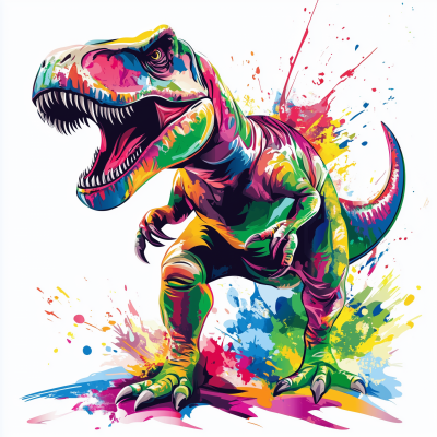 Vivid Colorful Vector Illustration