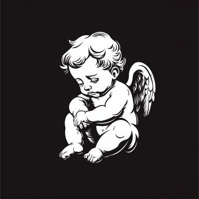 Crying Cherub Logo