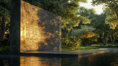 Contemporary Stone Monolith