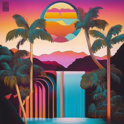 Retro Psychedelic Geometry