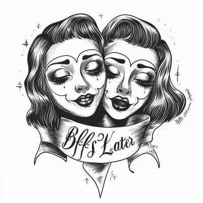 Chola Style Tattoo Design