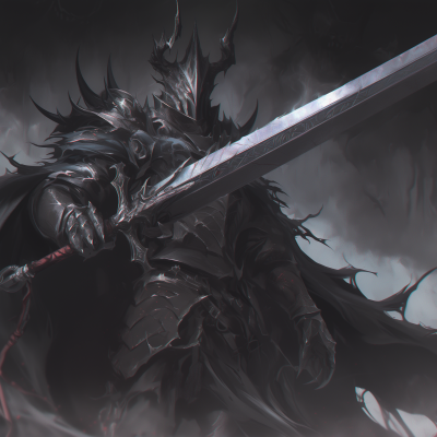 Ominous King with Massive Blade