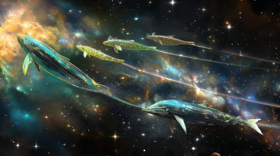 Cosmic Space Whales