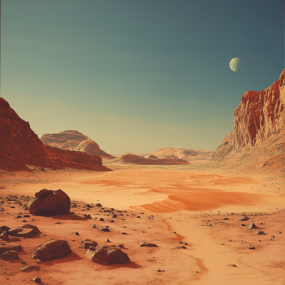 Mars Landscape Exploration