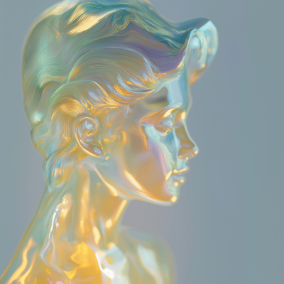 Ethereal Glass Woman
