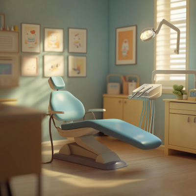 Claymation Dental Office Waiting Room