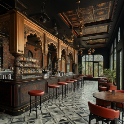 Historic Karnataka Bar Design