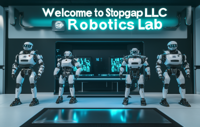 Robotics Lab Welcome Sign