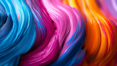 Colorful Acrylic Wisps