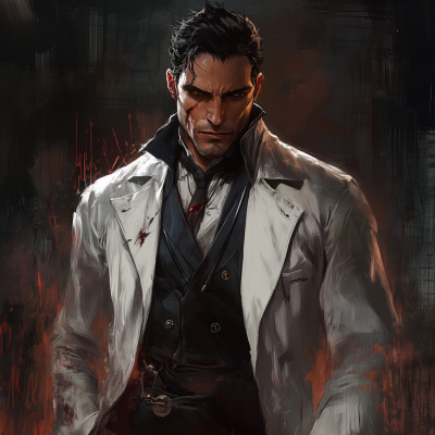 Vampire Doctor in PF2E Style