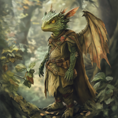 Fantasy Kobold Druid