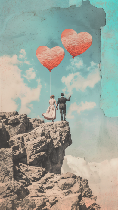 Vintage Self Love Collage