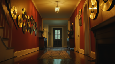 Hallway of Gold Records