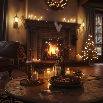 Cozy New Year’s Eve Setup