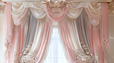 Luxurious Curtain Scene