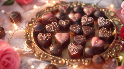 Luxurious Heart Display