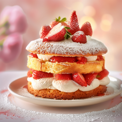 Delicious Strawberry Shortcake