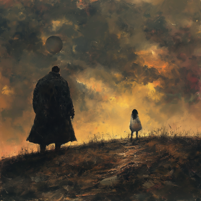 Walking Towards the Sunset