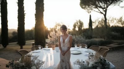 Happy Bride at Reception