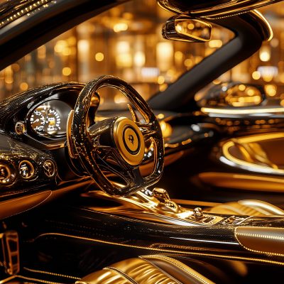 Luxury Sports Car Interior
