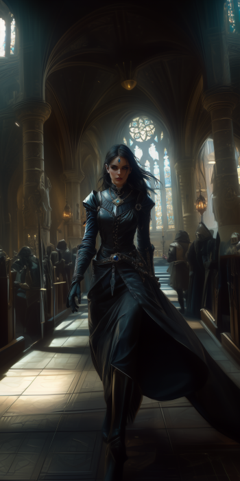 Photorealistic Female Cleric