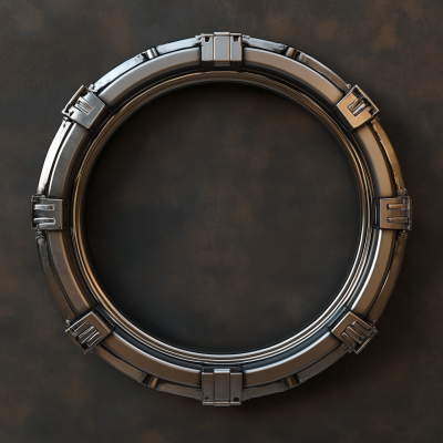 Tactical Chrome Picture Frame